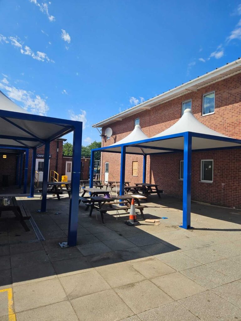 External school awnings